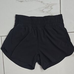 Women's Athletic Black Shorts